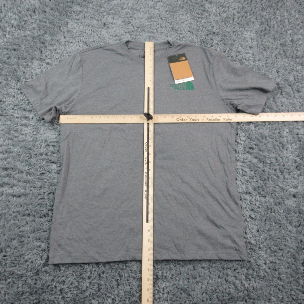 The North Face Shirt Mens Large Gray Crown Shyness Tee Short Sleeve Graphic NWT - Picture 2 of 14